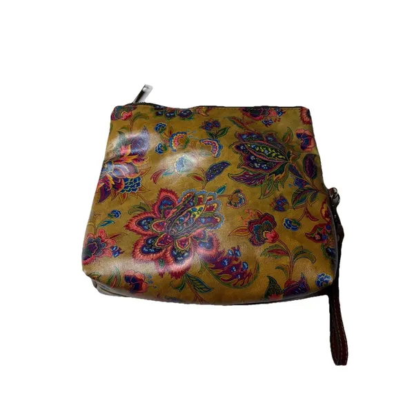 Patricia Nash Valerie Avellino French Tapestry Collection Leather Zipper Wristle - Image 6