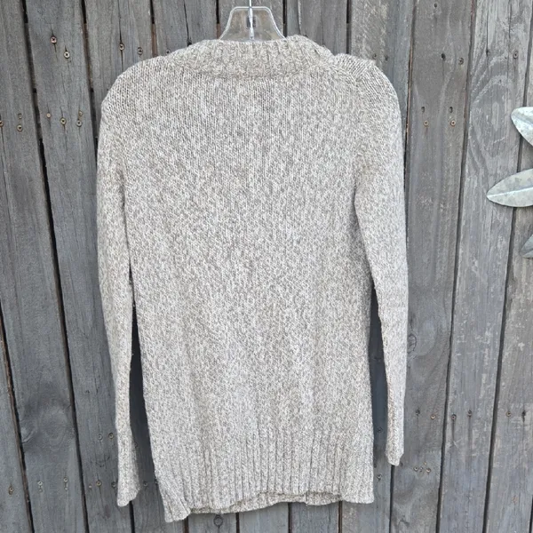 Old Navy Women's Beige Cardigan Sweater - Image 5