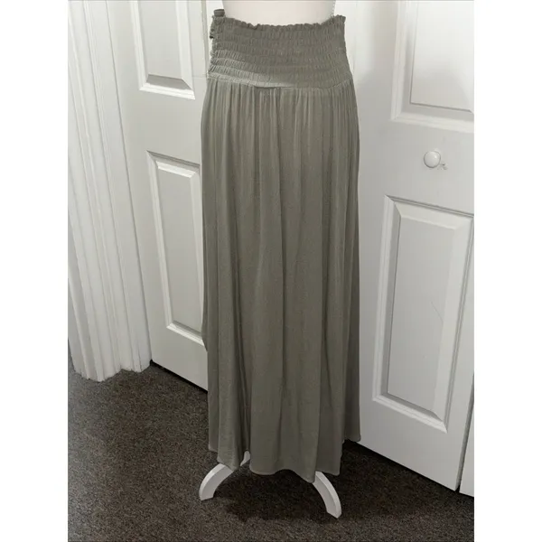Happily Grey Women’s Sage Pull-On Side Slit Maxi Skirt Size S High Waisted - Image 10