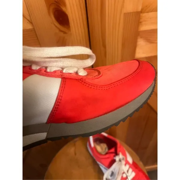 Orange/White Michael Kors Allie Model Sneakers Women'S Size Us 6.5m - Image 12