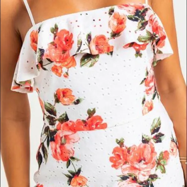 ✨ Arlette Eyelet Floral Mini Dress✨ - Image 4