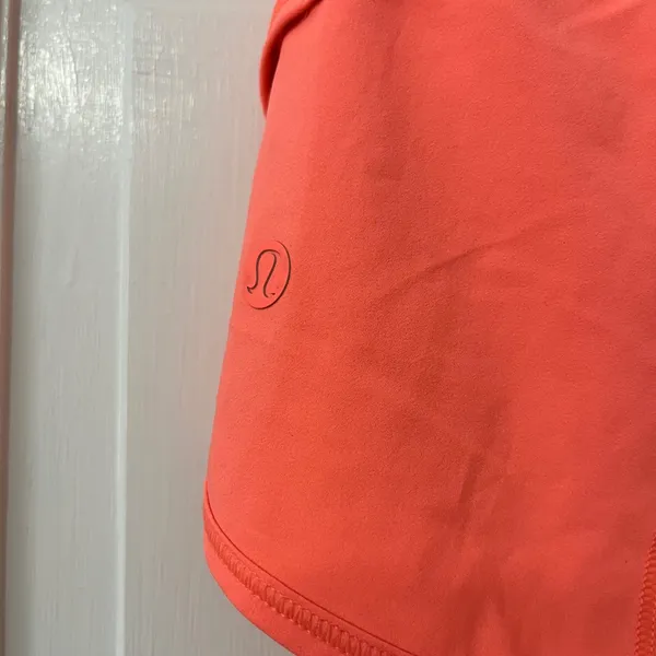 Lululemon Speed Up Short 8 Orange Swift Low Rise 2.5" Running Athletic Gym - Image 3