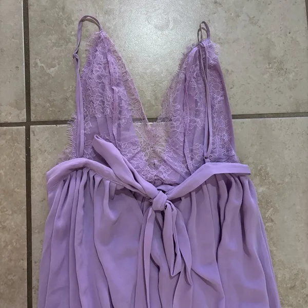 Michael Costello x REVOLVE Justin Gown lavender size XS - Image 7