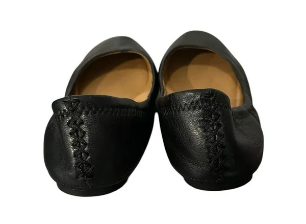 Lucky Brand Erin Black Leather Ballet Flats 7.5 - Image 5