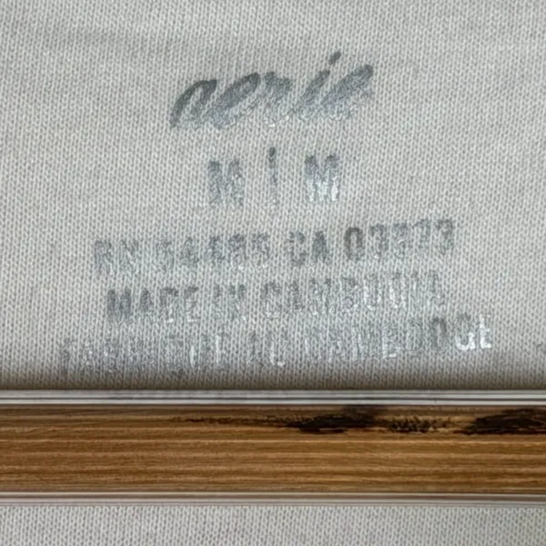 Aerie Women’s Dream Fleece Sherpa Half Zip Pullover Cream Cozy Minimalist Sz M - Image 3
