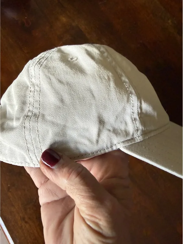 NWOT’s Adidas Classic Beige Cotton Baseball Cap with Logo - Image 5
