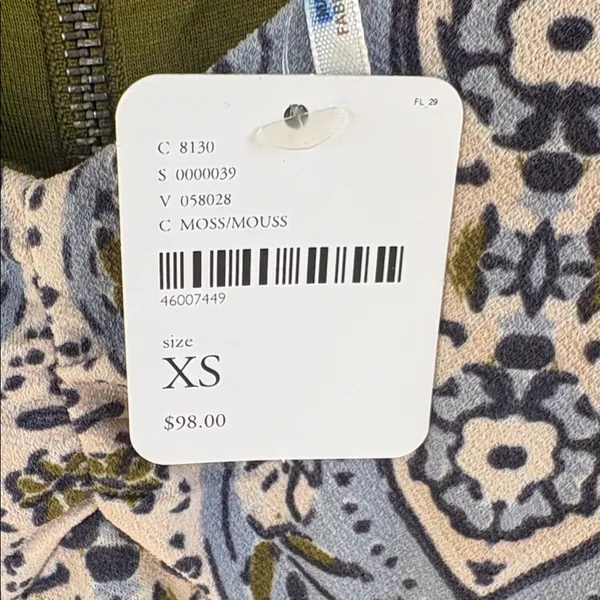 NWT Free People Gabby Mandala Dress Size XS Retail $98.00 - Image 4