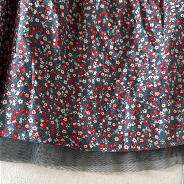 American Eagle Floral Strapless Dress - Image 6
