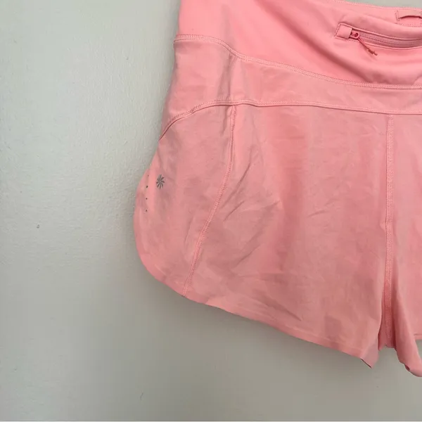 Athleta Women’s Pink High Rise Run With It Shorts Size XL - Image 5