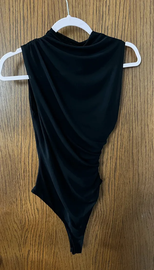 Forever 21 Mesh Black Bodysuit - Image 4