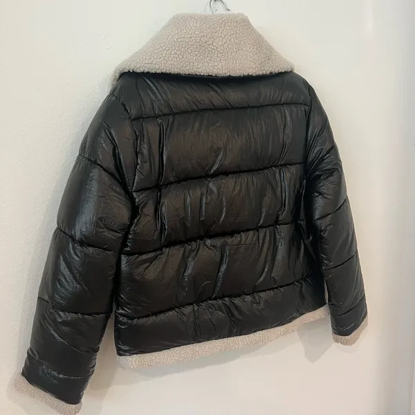 Marc New York Sherpa Collar Puffer Coat - Image 4