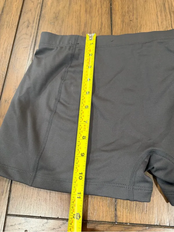 bcg women Athletic compression shorts in Charcoal Gray L - Image 5