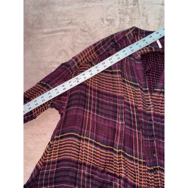 Free People come over Button Down blouse Retail Size ‎ X small - Image 7