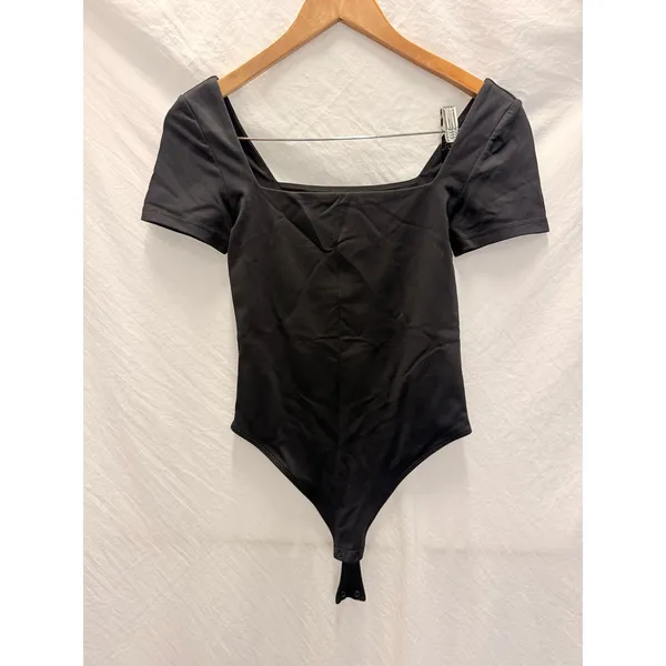 Babaton Original‎ Contour Squareneck Bodysuit Small Black - Image 2