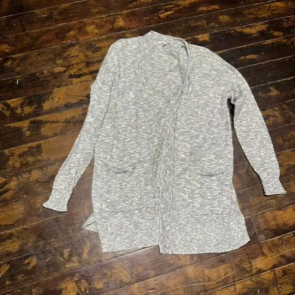Madewell Bradley marled academia S preppy cardigan - Image 3