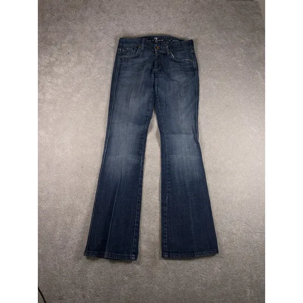 Y2K 7 For All Mankind "A" Pocket Bootcut Women's Jeans Size 28 - Image 5