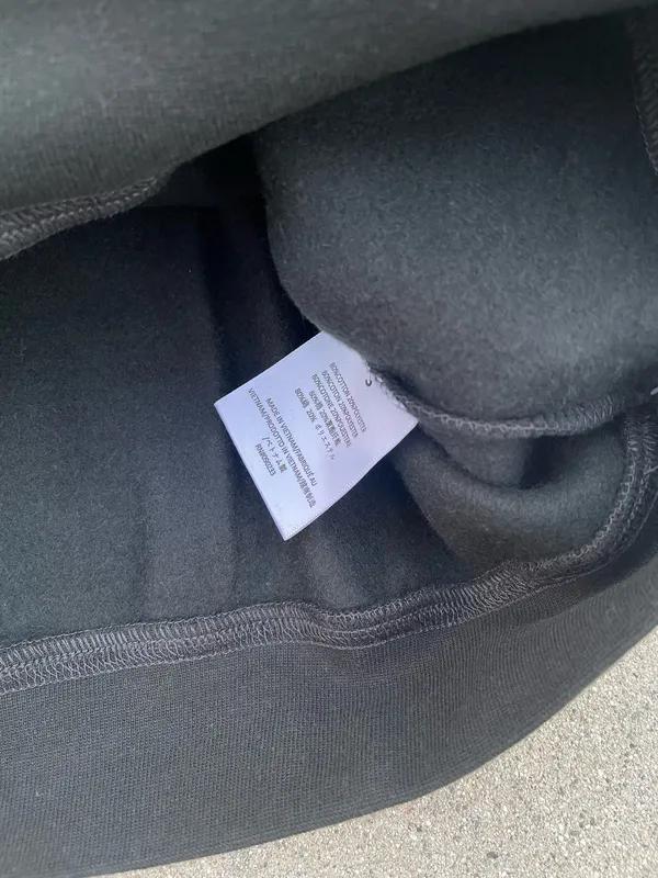 Fear of God Essentials Hoodie Black Small - Image 3