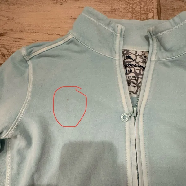 Tommy Bahama Zip Up Sweater - Image 3