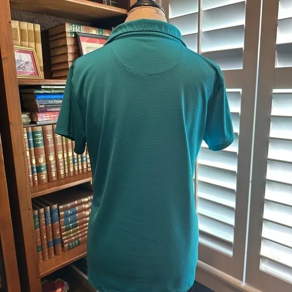 Reel Legends Turquoise Button Down Shirt - Image 3