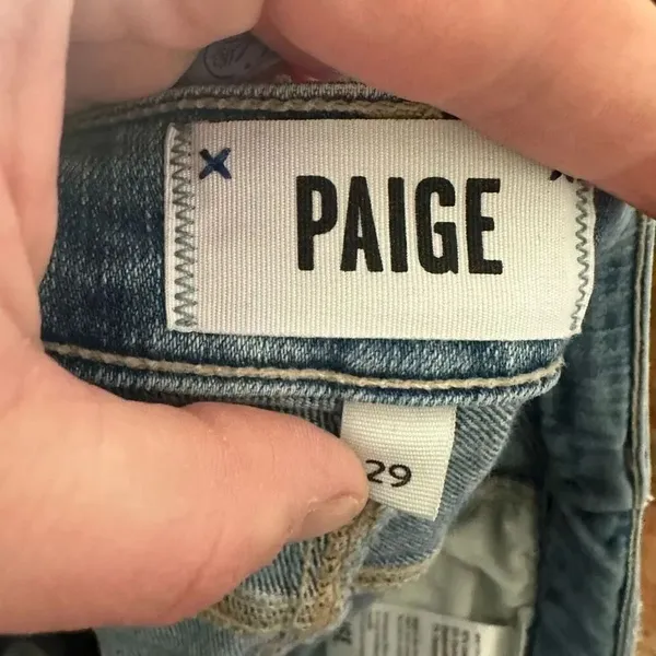 Paige Hoxton ankle distressed 29 normcore stretchy jeans - Image 3
