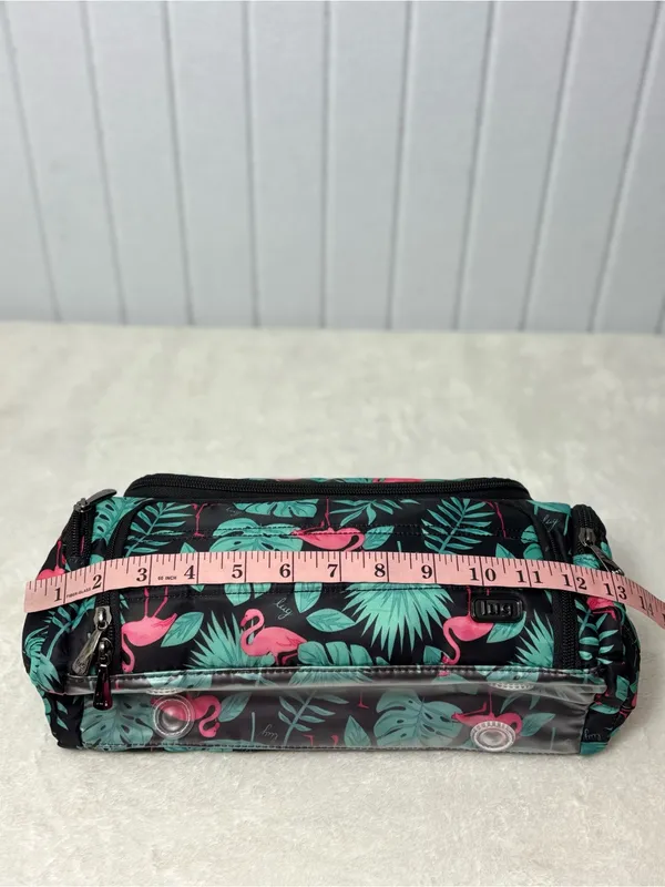 Lug Rare Black Flamingo Trolley‎ Cosmetic Travel Case - Image 9