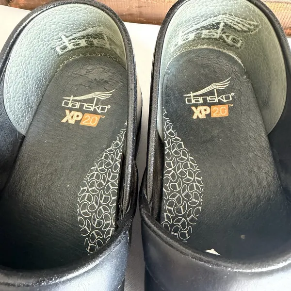Dansko XP 2.0 Womens‎ 40 EU (9.5/10 US) Black Leather Professional Nurse Shoes - Image 5
