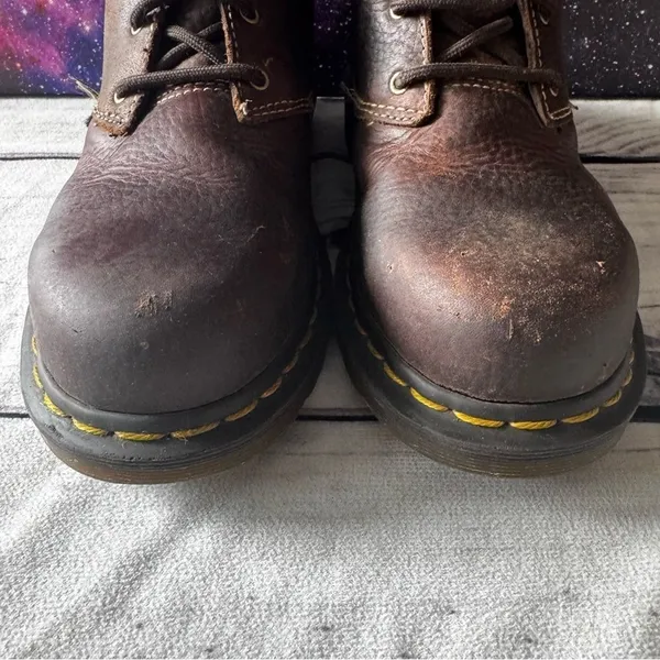 Dr. Martens Industrial Steel Toe Leather Boots‎ Sz 37 EU Women 6 ASTM 2413-11 - Image 3