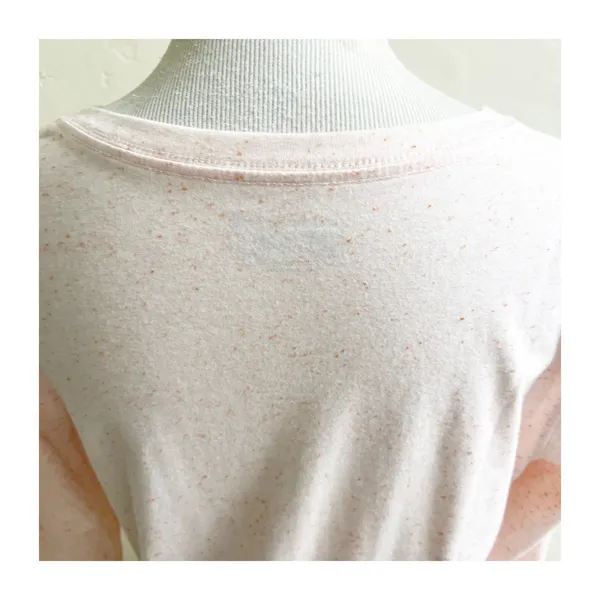 Carhartt Top Women's Medium Pink Speckled Relaxed Fit V-Neck Long Sleeve Classic - Image 10