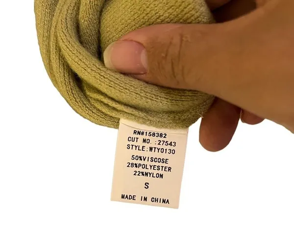 Y2k matcha green faux fur poncho shawl - Image 3