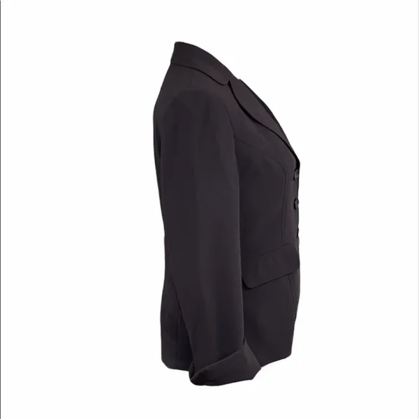 Petites Classic Brown Cuff Sleeve Blazer - Image 6