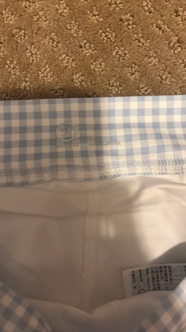 Gilly Hicks Gingham skirt  - Image 2