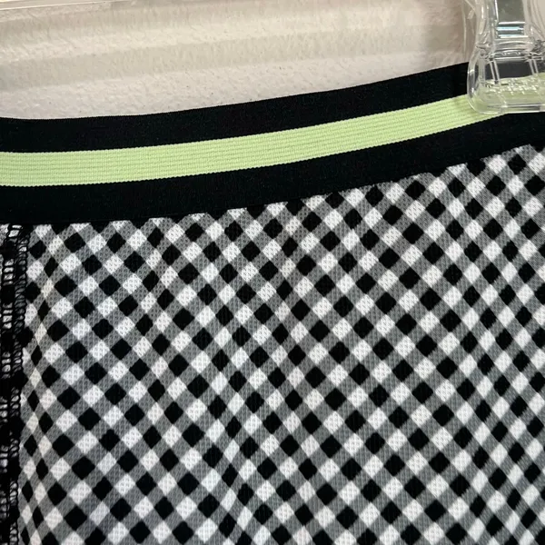 T by‎ Talbots Gingham Skort Golf Tennis Pull On Athletic Preppy Size L - Image 7