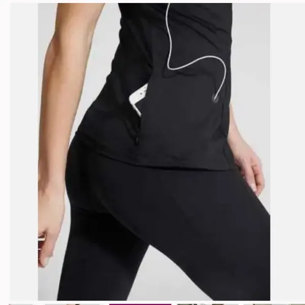 ATHLETA‎ Be bold support tank top NWT SMALL black $69 - Image 3