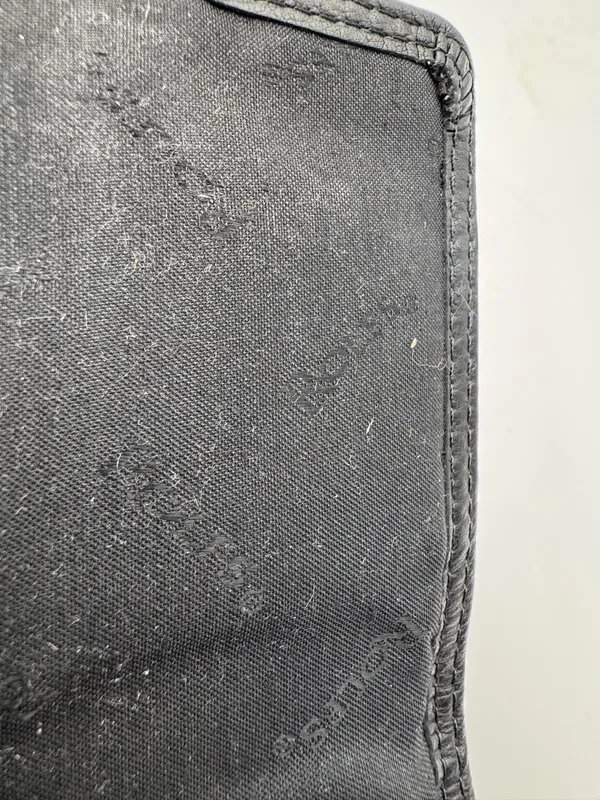 Vintage Rolfs Genuine Leather Checkbook Wallet Black Trifold Organizer USA - Image 5