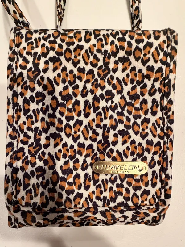 Travelon | mini-animal print crossbody wallet purse - Image 3