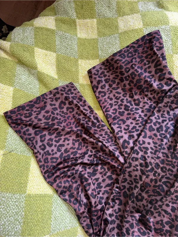 SheIn Leopard Print Long Sleeve & Pants set - Image 4