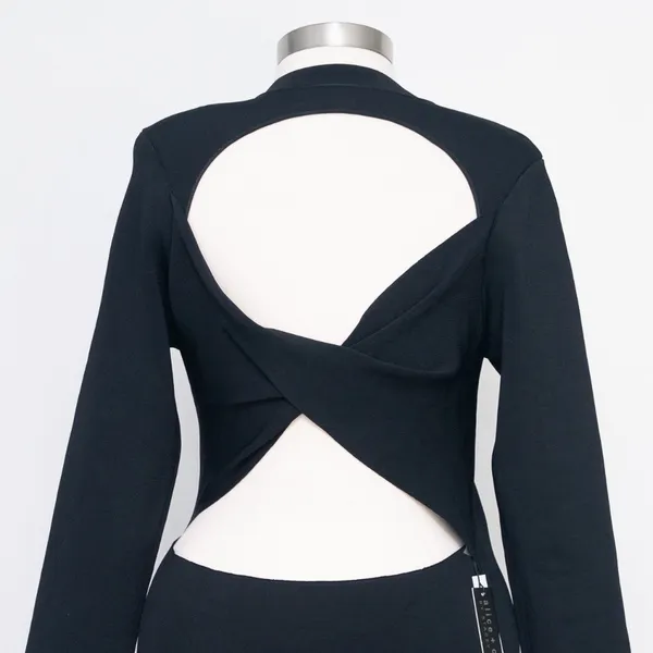 Alice & Olivia - Estelle Twist Detail‎ Body-con Dress. - Image 7