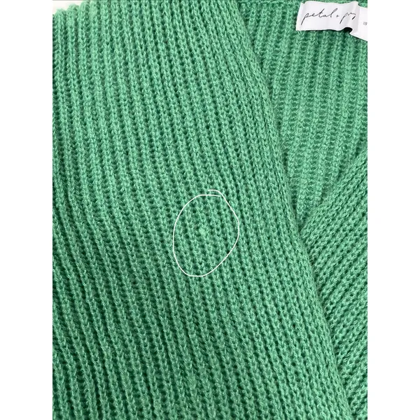 Petal & Pup Brinley Crop Sweater - Green - Large - Image 6
