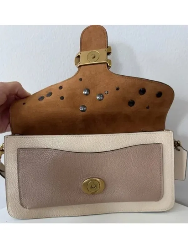 EUC Embellished Coach Tabby Shoulder Bag 26 | Designer Crossbody Purse - Image 6