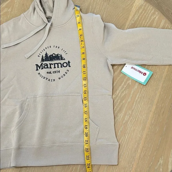 MARMOT Women's Culebra Peak Hoody, Sandbar, Size Small, NWT - Image 12