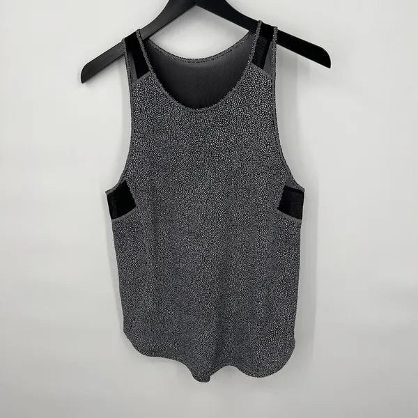 Lululemon Sculpt Tank II Chakra Print Alpine White Black / Black Size 6 - Image 7