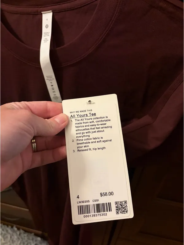 Lululemon All Yours Tee - Image 4