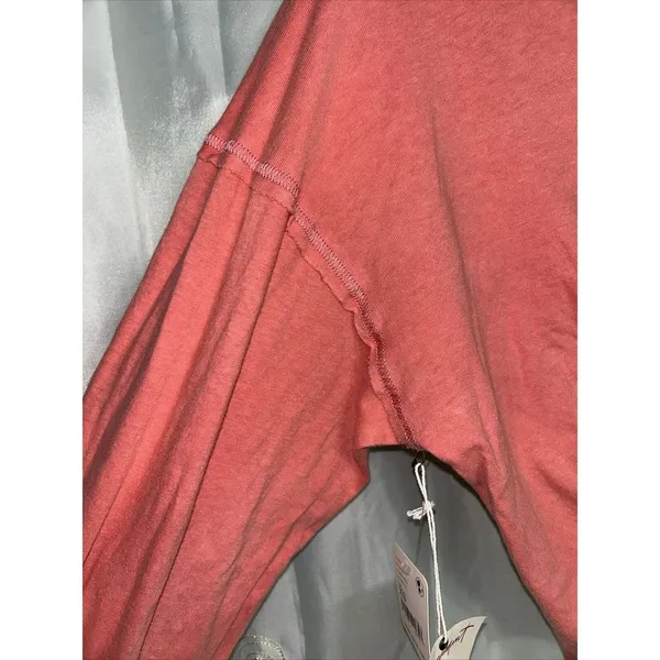 FP Movement Two Way Convertible T Shirt. Distressed Red - Image 3