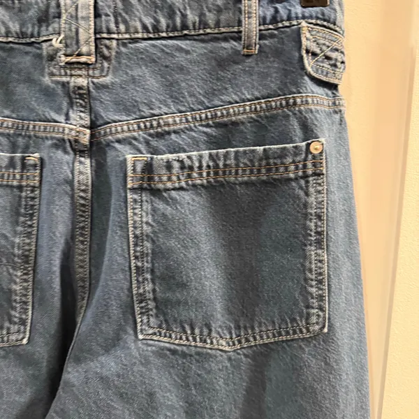 We the Free Free People Women’s Wide Leg Jeans Size 33 - Image 4