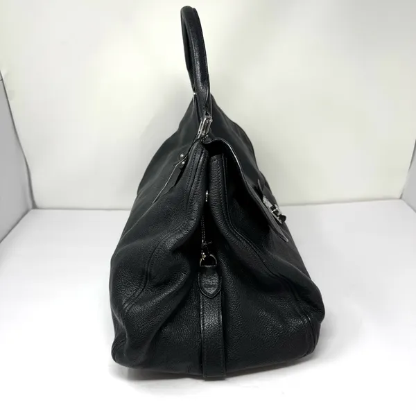MIU MIU black textured leather satchel - Image 6