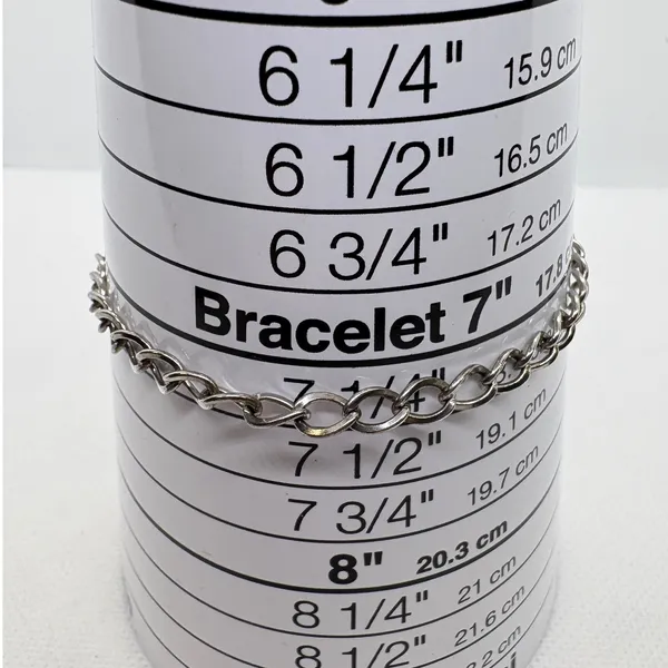 James Avery Sterling Silver Charm Bracelet 7 Inch Curb Link 925 4.84g - Image 8