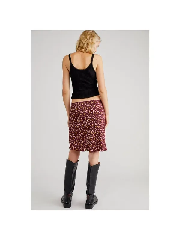 FREE PEOPLE IRL Floral Midi Skirt NWT, Size 10 - Image 2
