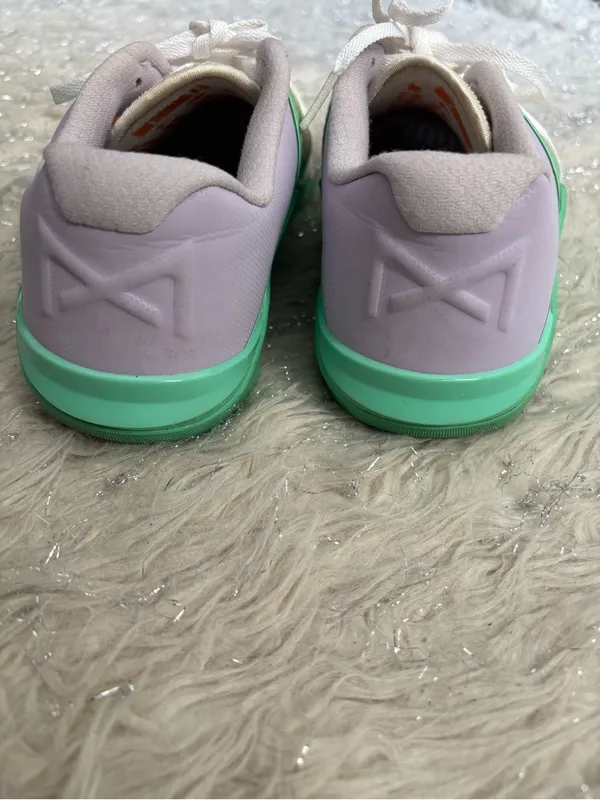 Nike Metcon Women’s White, Green And Lavender Trainers Size 10.5US - Image 6