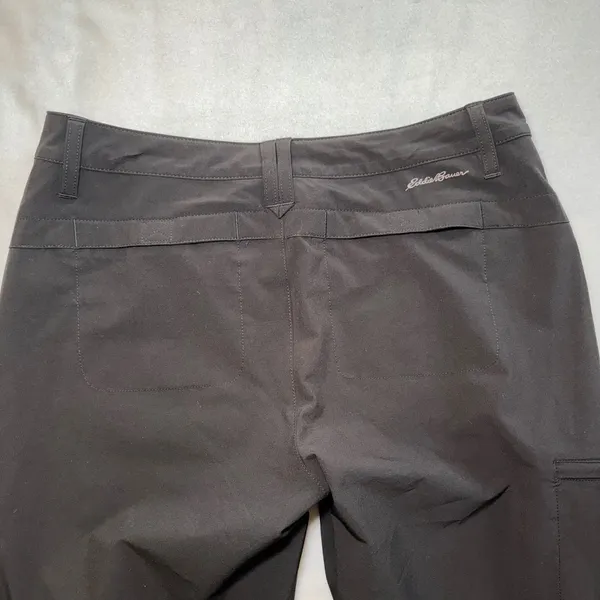 Eddie Bauer Women's Roll-Up Convertible Hiking Pants Size 4 Black Outdoor Trail - Image 11