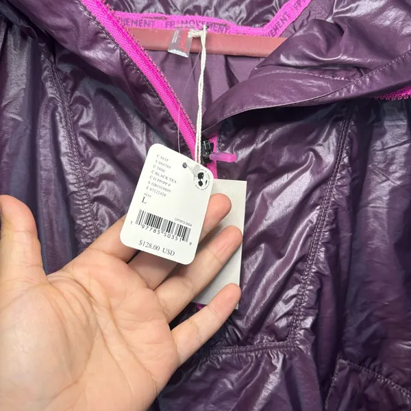 FP Movement Spring Shower Packable Solid Rain Jacket - Image 13